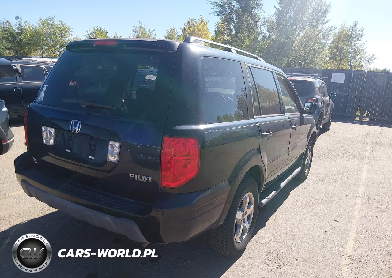 2005 Honda Pilot Ex-L VIN:5FNYF18585B020237 - 4