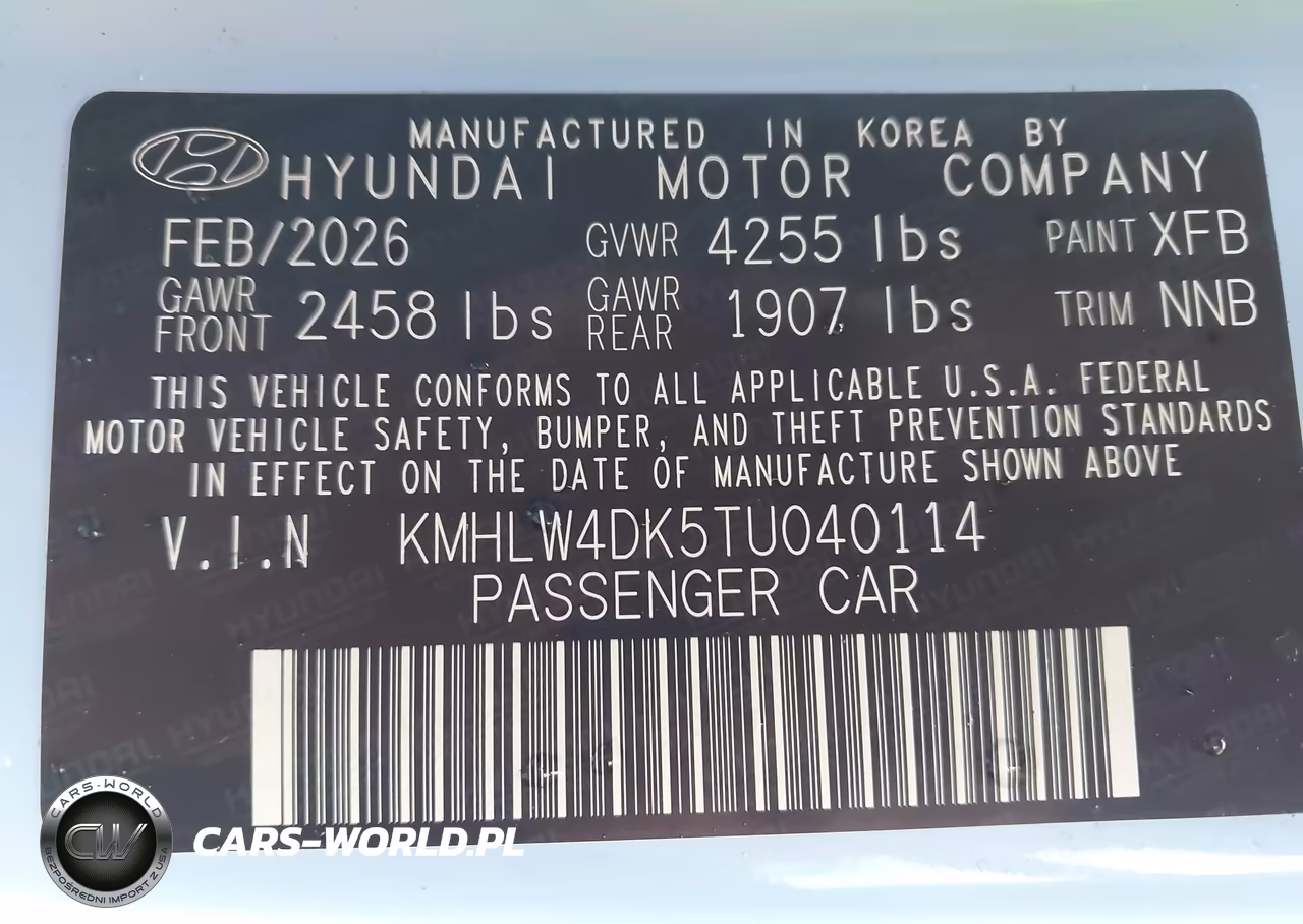 2026 Hyundai Elantra N VIN:KMHLW4DK5TU040114 - 9
