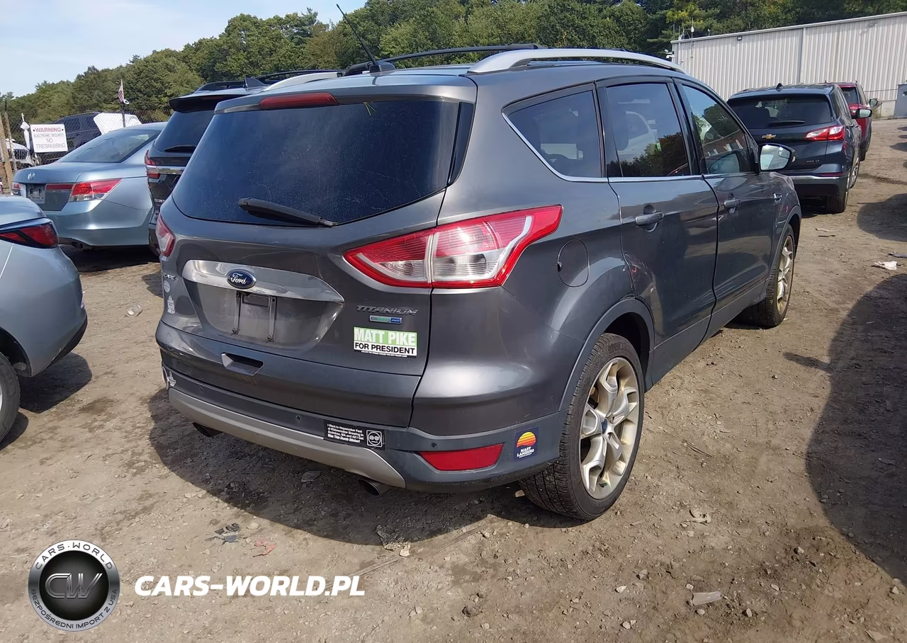 2014 Ford Escape Titanium VIN:1FMCU9J90EUB52522 - 4