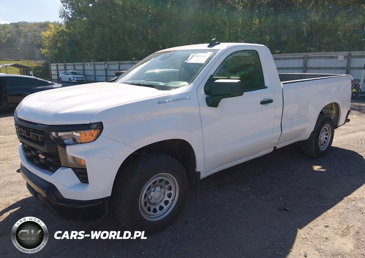 2025 Chevrolet Silverado 1500 2Wd Long Bed Wt VIN:3GCNAAEDXSG242300 - 2