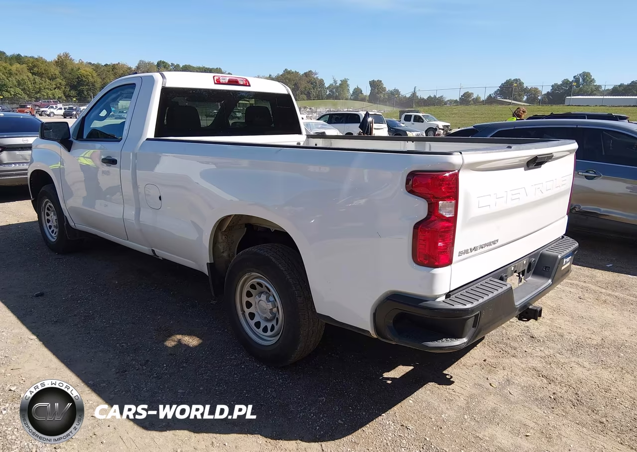 2025 Chevrolet Silverado 1500 2Wd Long Bed Wt VIN:3GCNAAEDXSG242300 - 3
