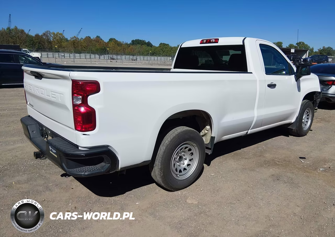 2025 Chevrolet Silverado 1500 2Wd Long Bed Wt VIN:3GCNAAEDXSG242300 - 4