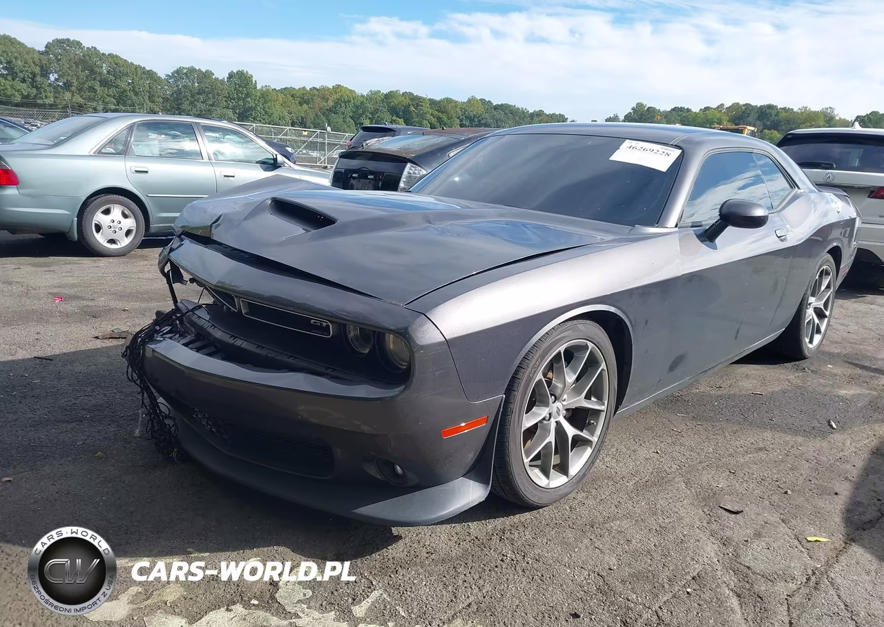 2022 Dodge Challenger Gt VIN:2C3CDZJG2NH230020 - 2