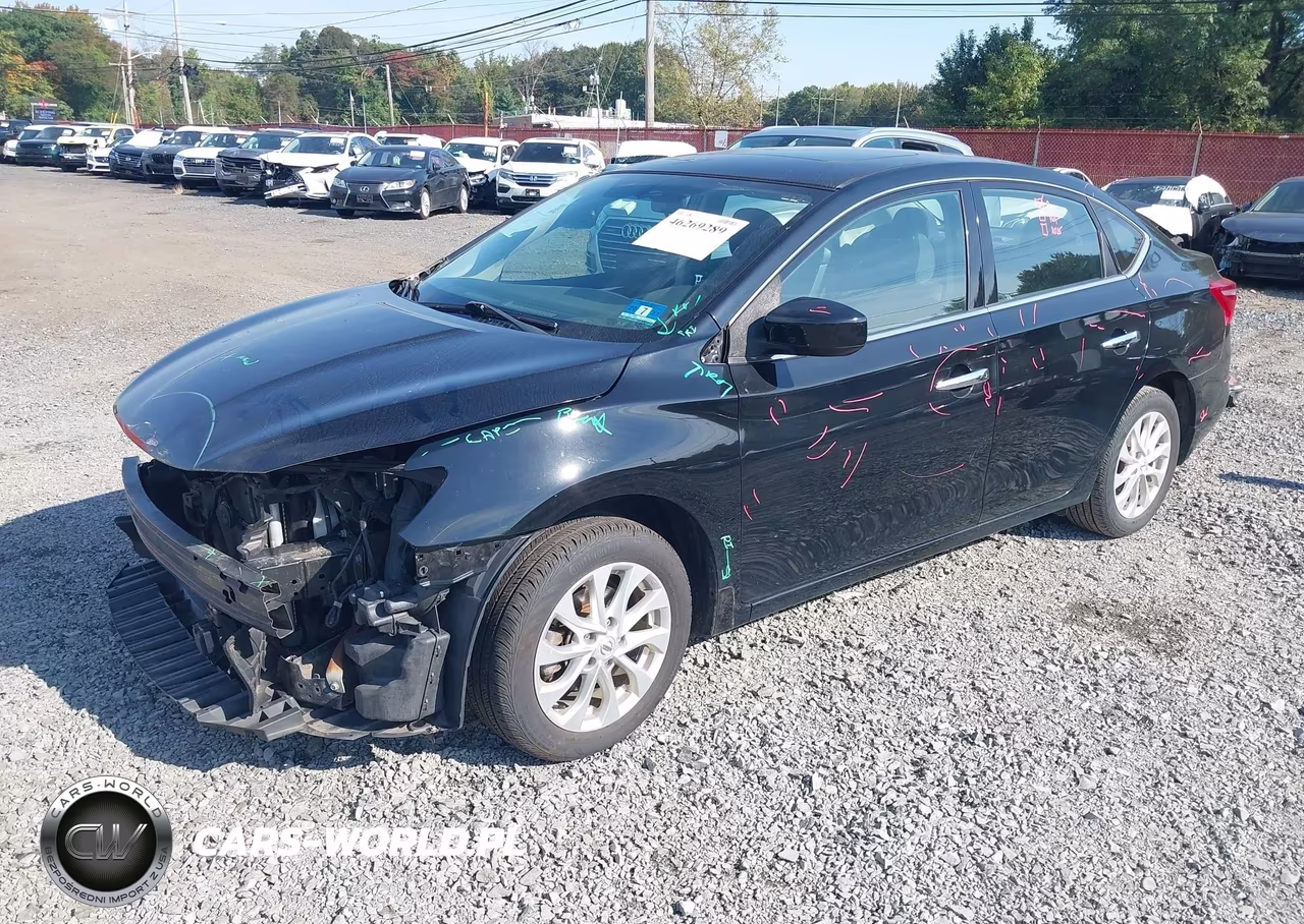 2018 Nissan Sentra Sv VIN:3N1AB7AP2JY215683 - 2