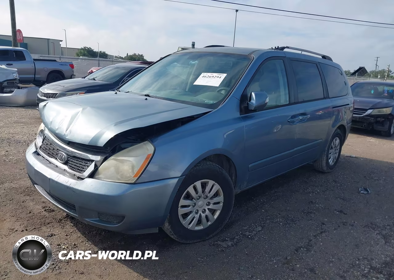 2012 Kia Sedona Lx VIN:KNDMG4C79C6475189 - 2