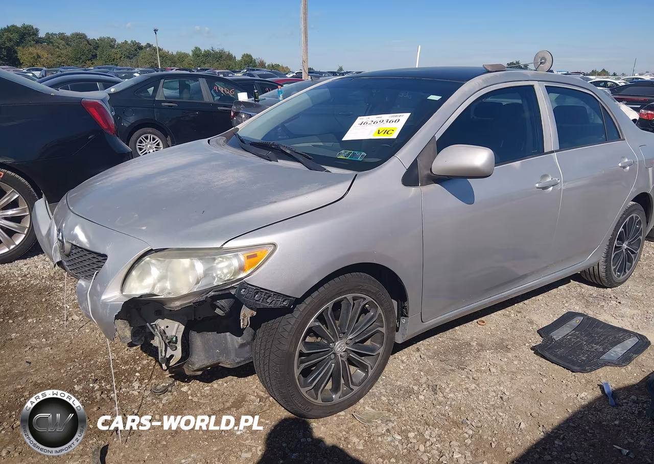 2010 Toyota Corolla Le VIN:1NXBU4EE5AZ368981 - 2