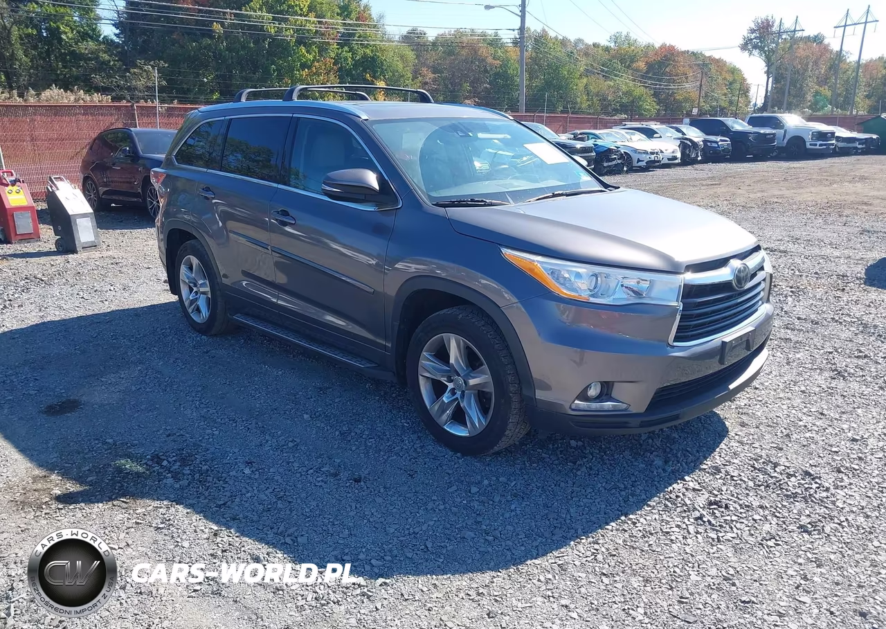 2015 Toyota Highlander Limited Platinum V6 – zdjęcie 1 z 16