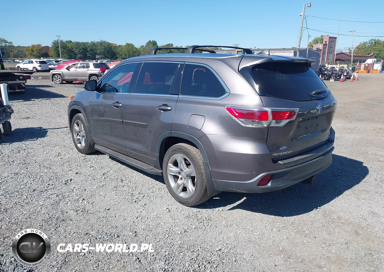 2015 Toyota Highlander Limited Platinum V6 VIN:5TDDKRFH5FS112795 - 3