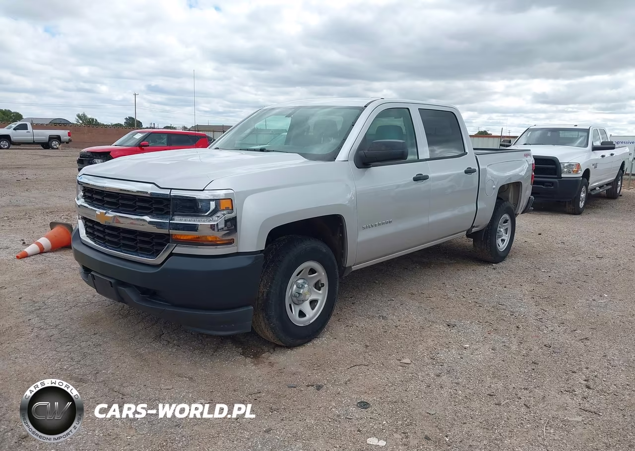 2018 Chevrolet Silverado 1500 Wt VIN:3GCUKNEH5JG483862 - 2