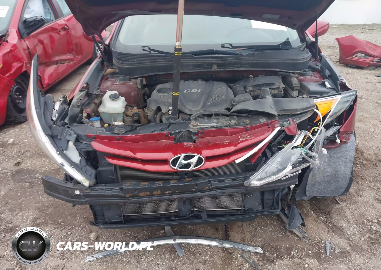 2013 Hyundai Sonata Gls VIN:5NPEB4ACXDH698058 - 10