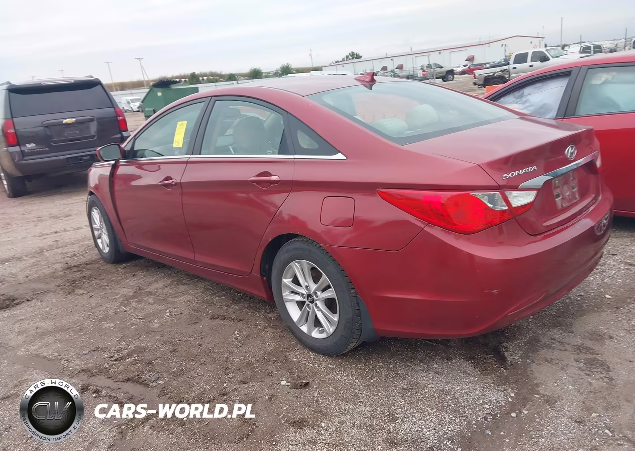 2013 Hyundai Sonata Gls VIN:5NPEB4ACXDH698058 - 3