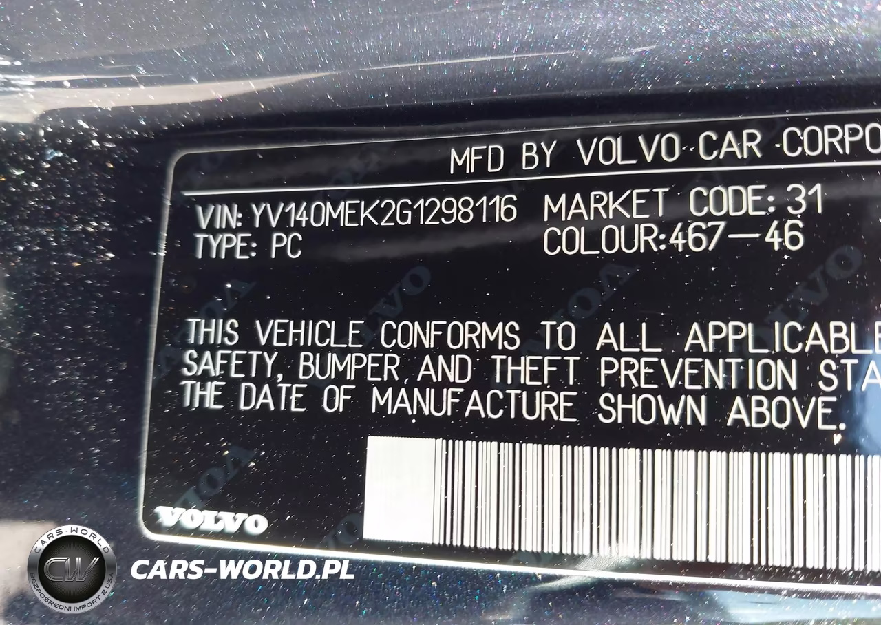 2016 Volvo V60 T5 Drive-E Premier VIN:YV140MEK2G1298116 - 9