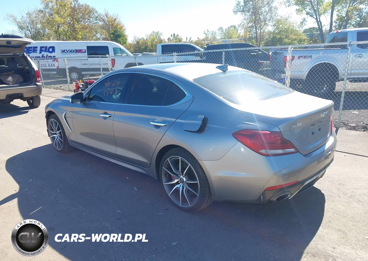 2020 Genesis G70 3.3T Awd VIN:KMTG34LE6LU062019 - 3