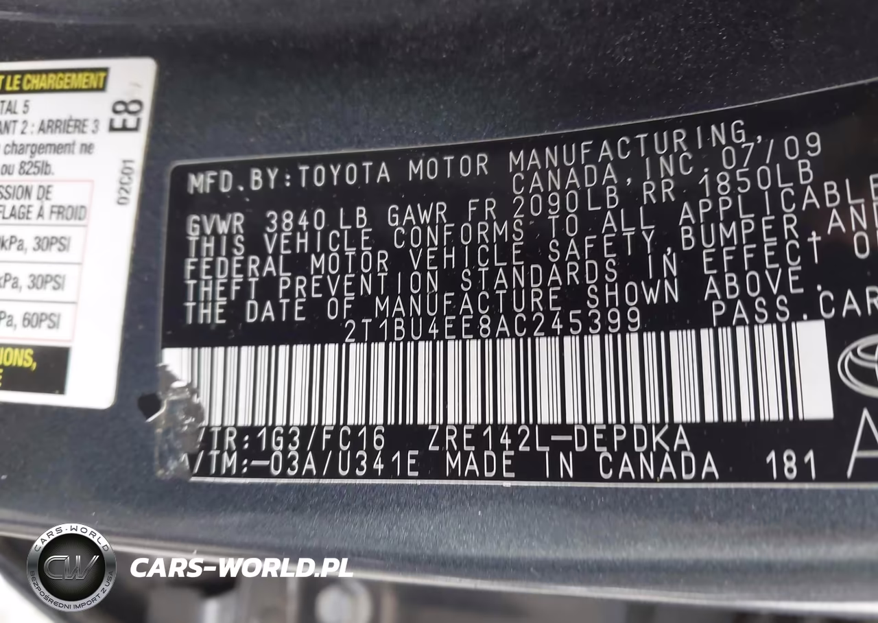 2010 Toyota Corolla Le VIN:2T1BU4EE8AC245399 - 9