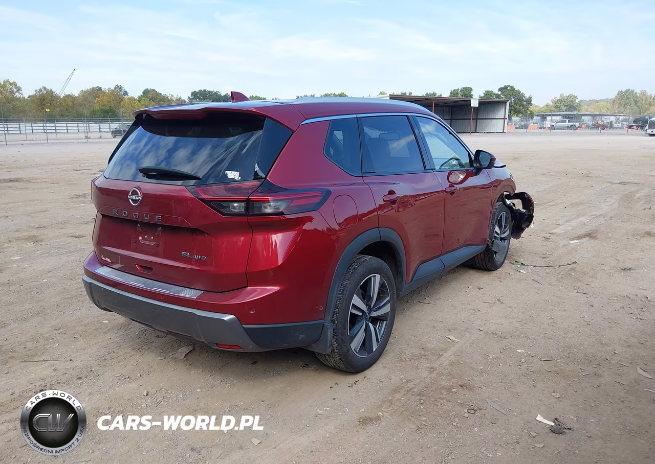 2025 Nissan Rogue Sl Intelligent Awd VIN:5N1BT3CB1SC823287 - 4