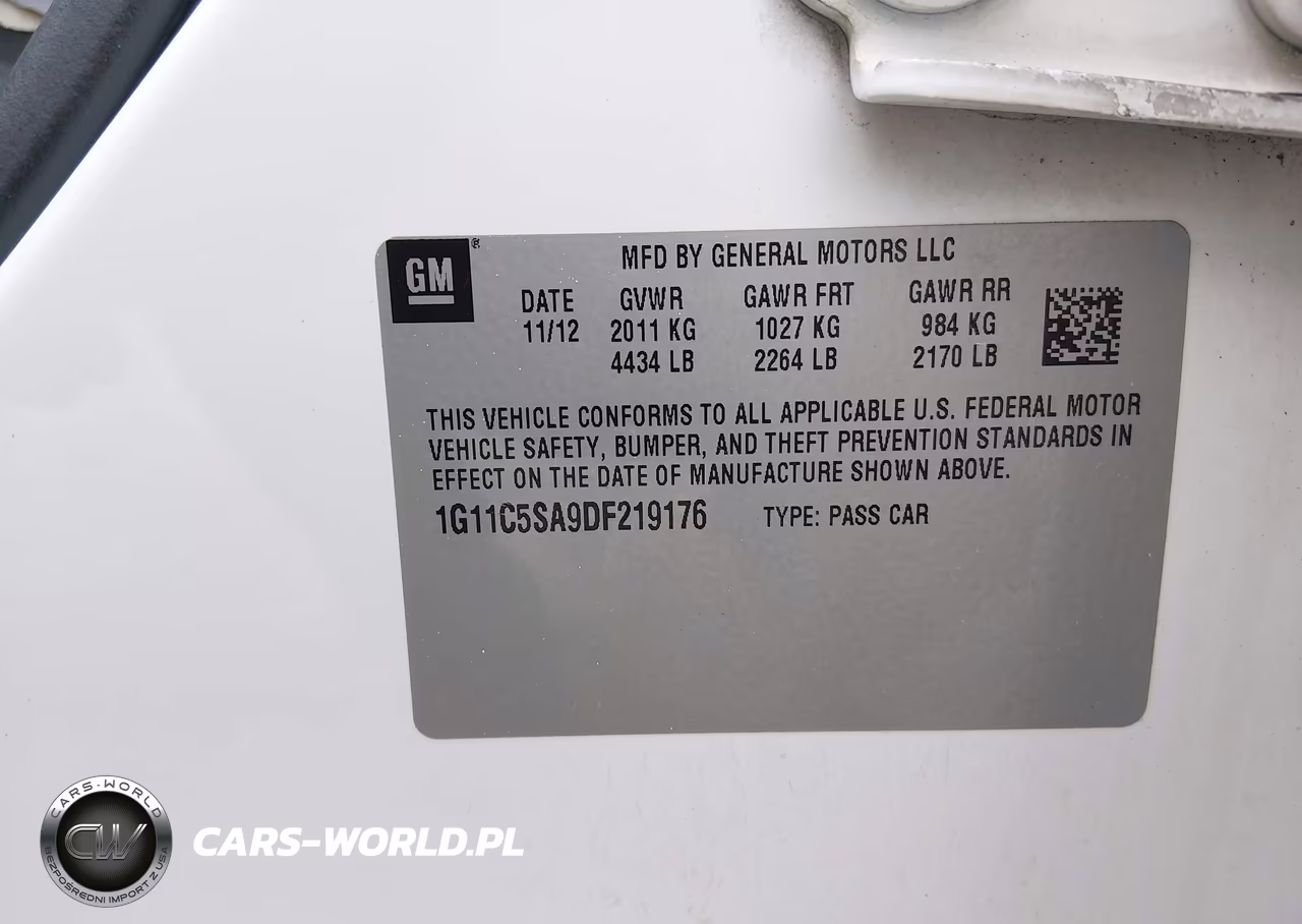 2013 Chevrolet Malibu 1Lt VIN:1G11C5SA9DF219176 - 9