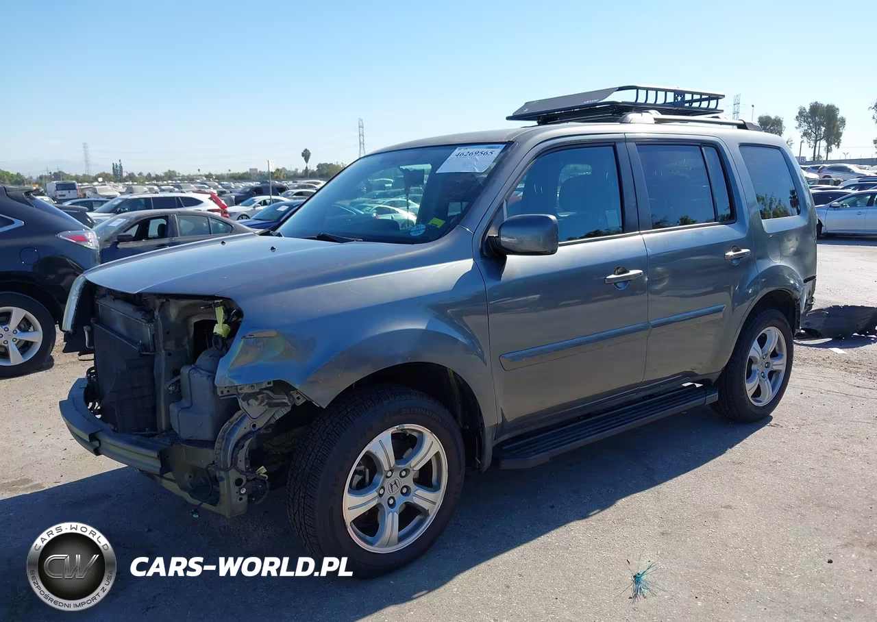 2013 Honda Pilot Ex VIN:5FNYF3H46DB039063 - 2