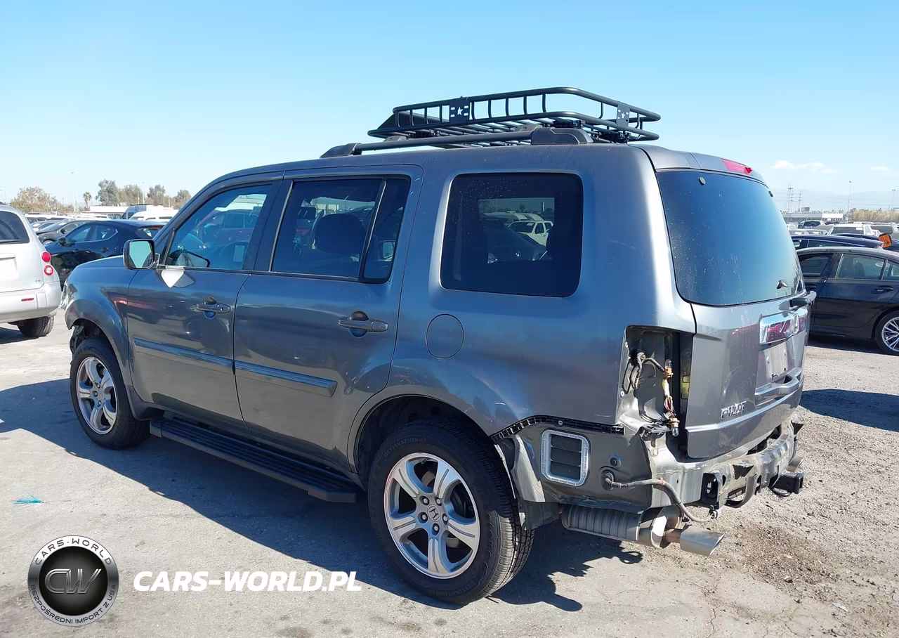 2013 Honda Pilot Ex VIN:5FNYF3H46DB039063 - 3