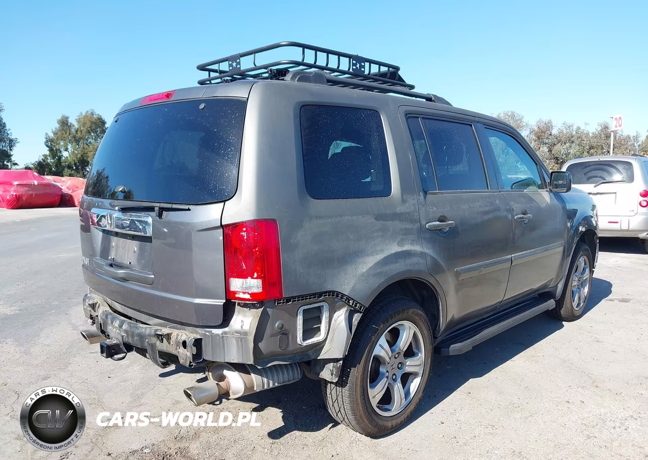 2013 Honda Pilot Ex VIN:5FNYF3H46DB039063 - 4