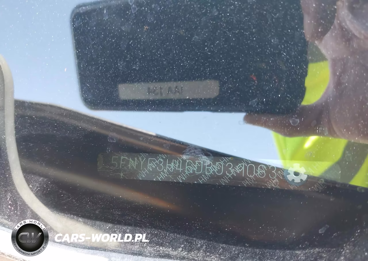 2013 Honda Pilot Ex VIN:5FNYF3H46DB039063 - 9