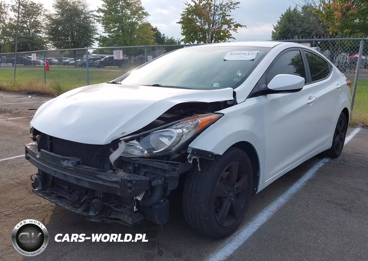 2013 Hyundai Elantra Gls VIN:5NPDH4AE6DH285341 - 2