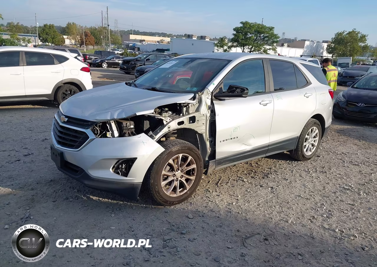 2021 Chevrolet Equinox Awd Ls VIN:3GNAXSEV8MS133126 - 2