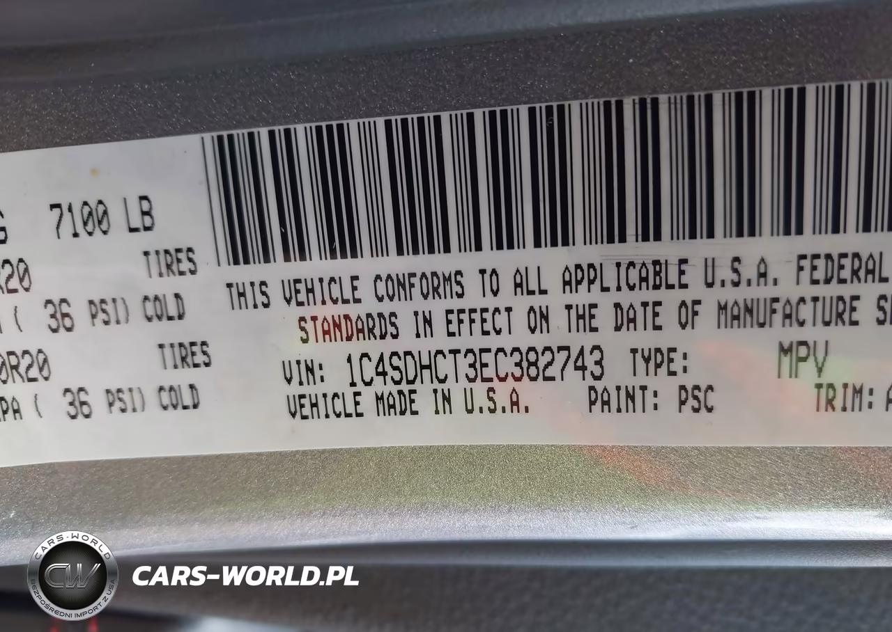 2014 Dodge Durango R-T VIN:1C4SDHCT3EC382743 - 9
