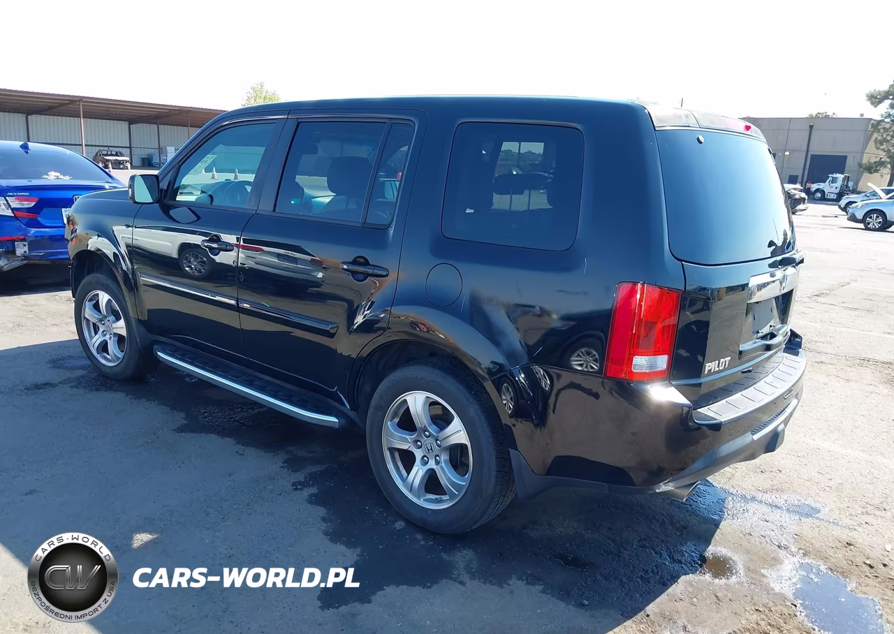 2014 Honda Pilot Ex-L VIN:5FNYF4H79EB011064 - 3