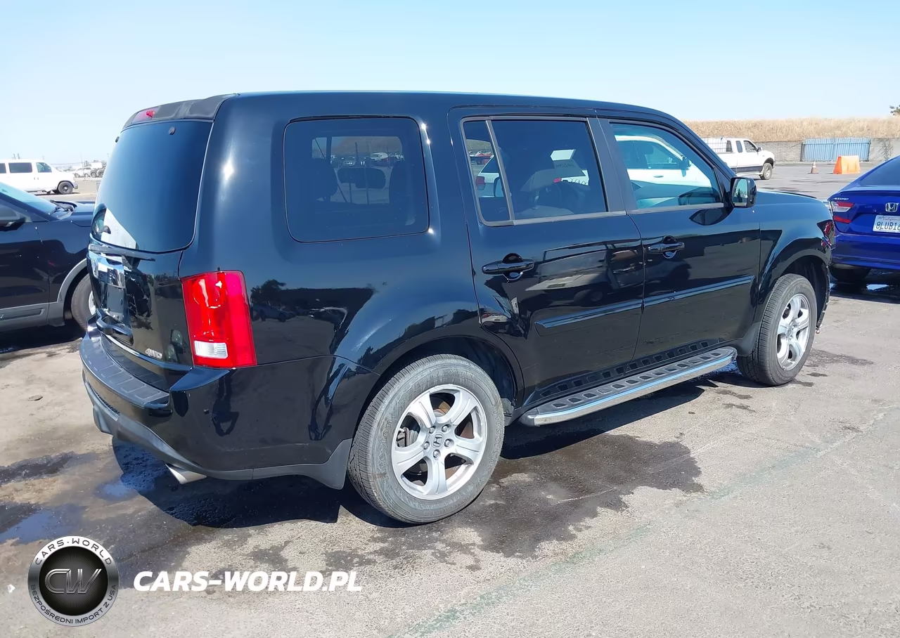 2014 Honda Pilot Ex-L VIN:5FNYF4H79EB011064 - 4