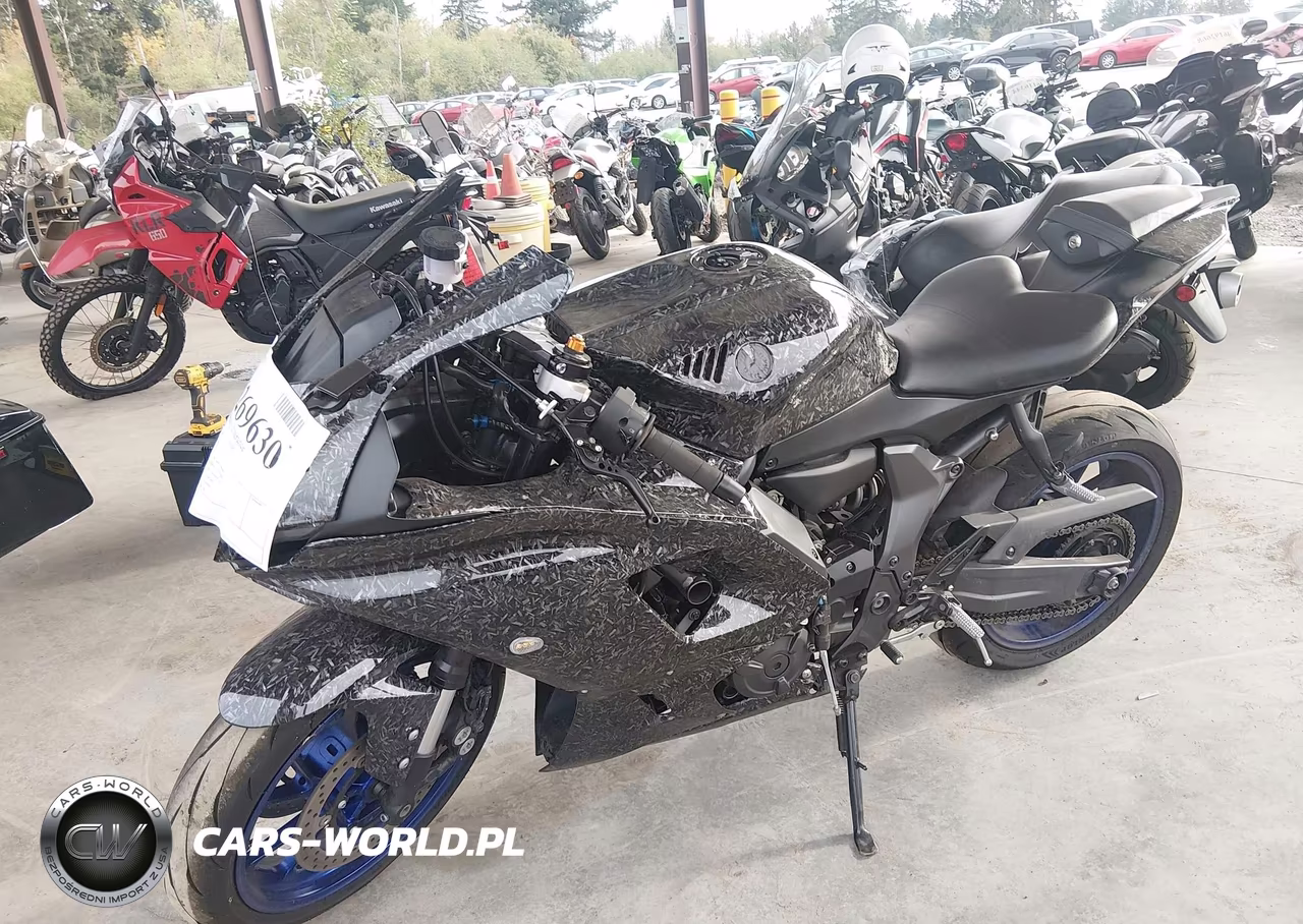 2024 Yamaha Yzfr7 VIN:JYARM38E0RA010625 - 2