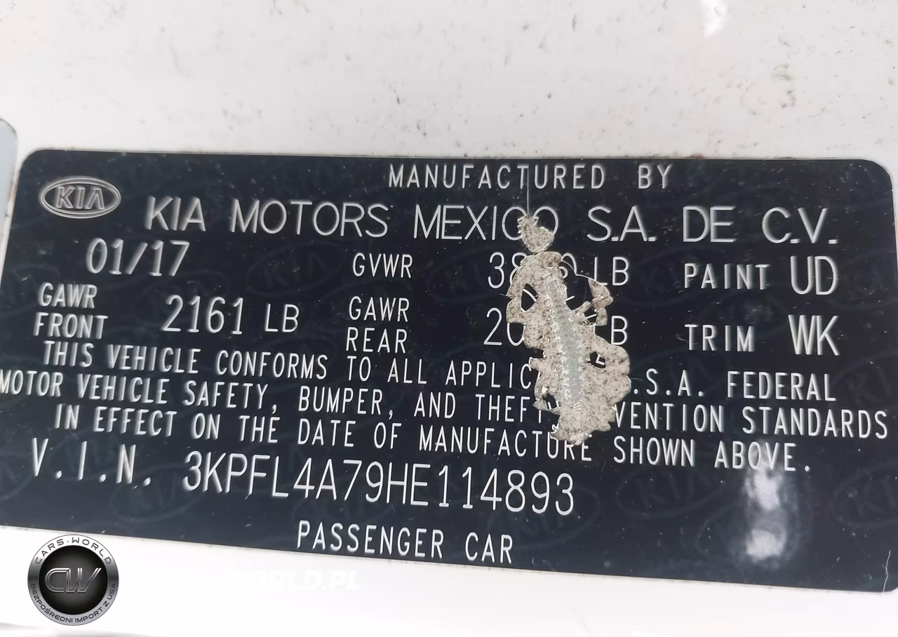 2017 Kia Forte S VIN:3KPFL4A79HE114893 - 9