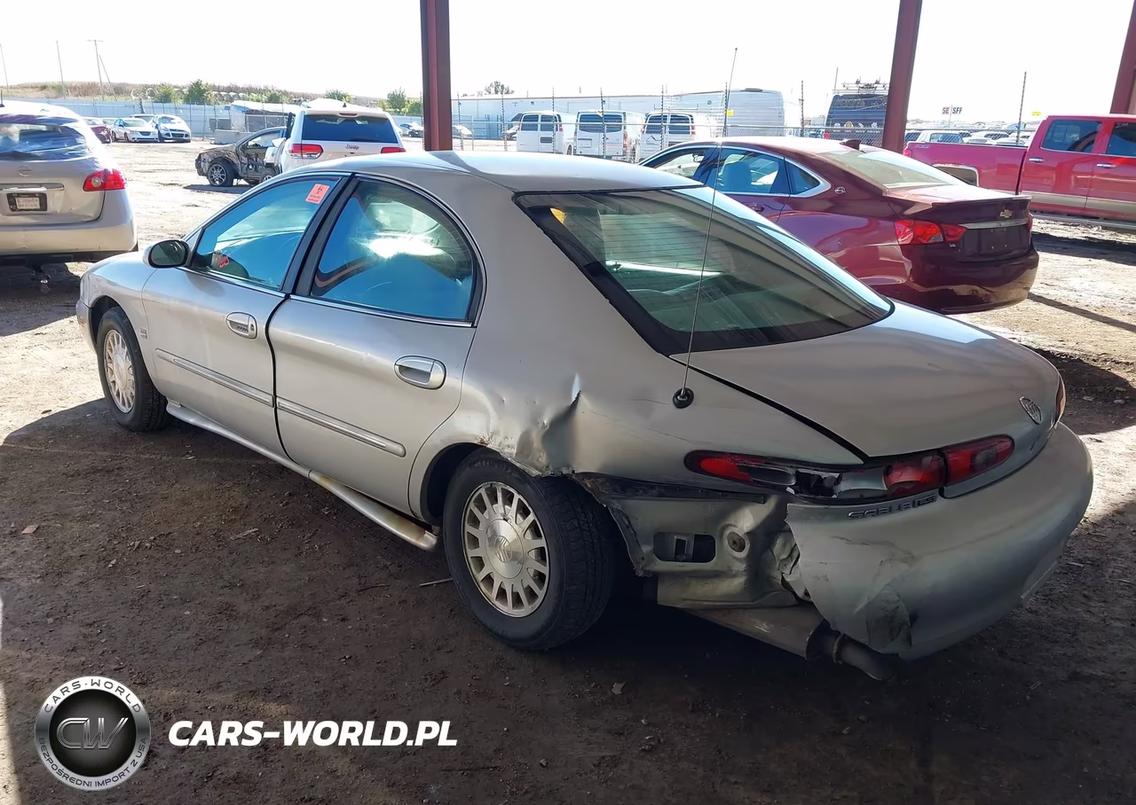 1999 Mercury Sable Ls VIN:1MEFM53SXXA602562 - 3