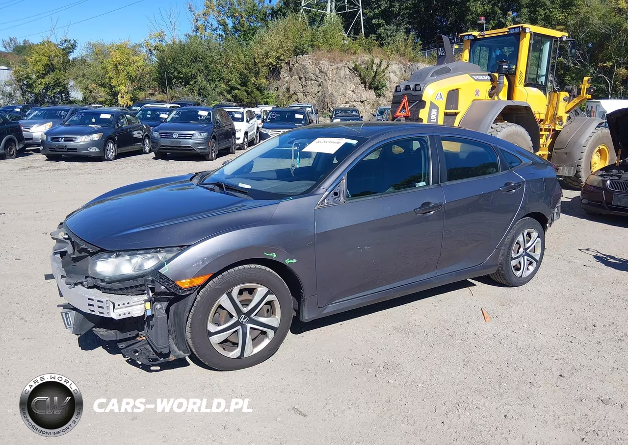 2018 Honda Civic Lx VIN:19XFC2F50JE203835 - 2