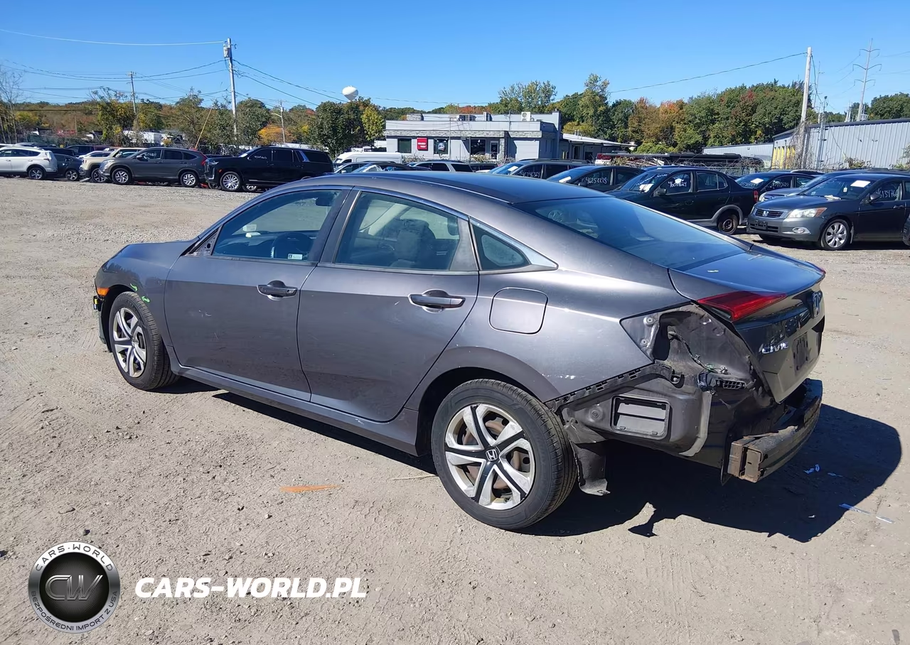 2018 Honda Civic Lx VIN:19XFC2F50JE203835 - 3