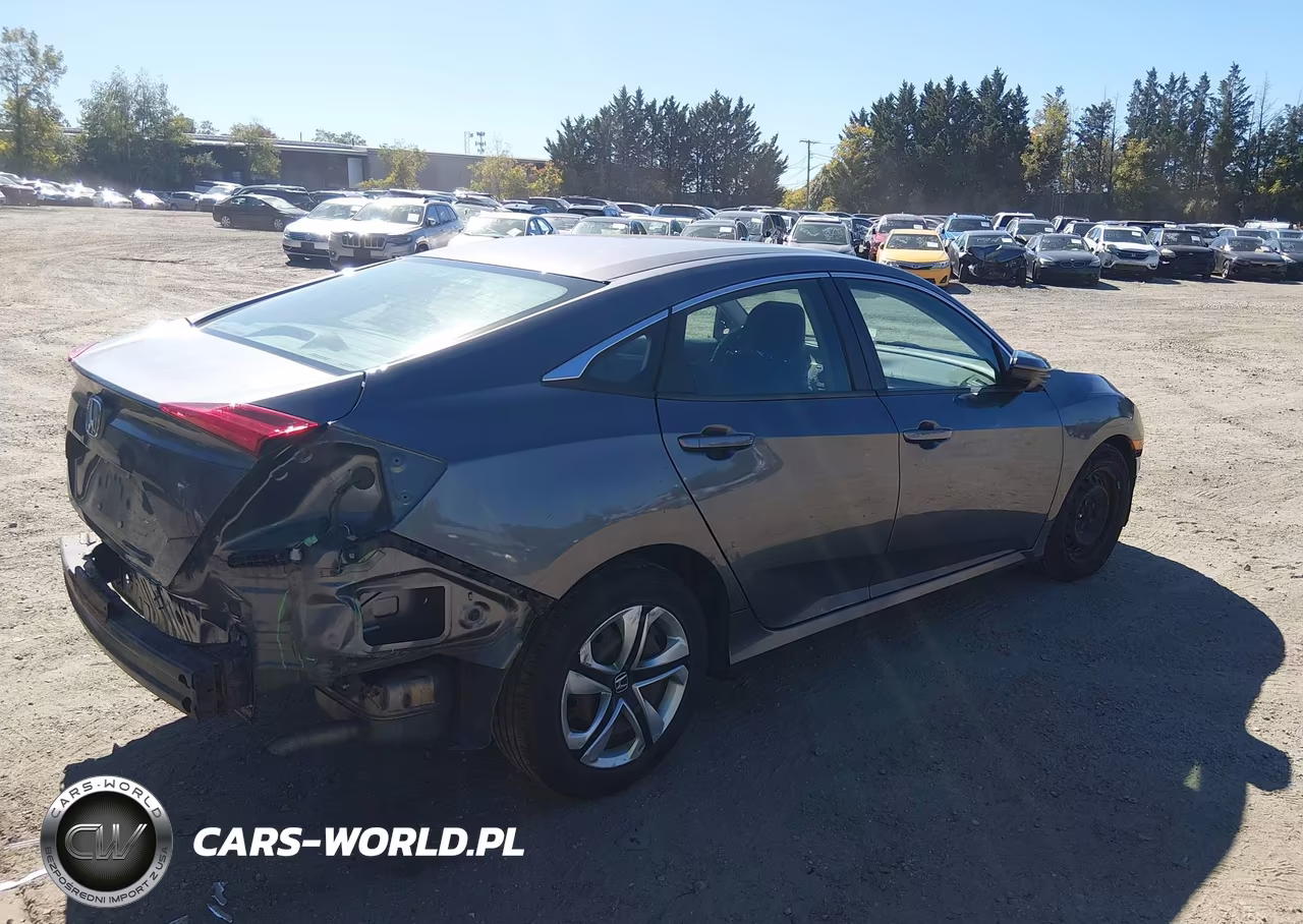 2018 Honda Civic Lx VIN:19XFC2F50JE203835 - 4