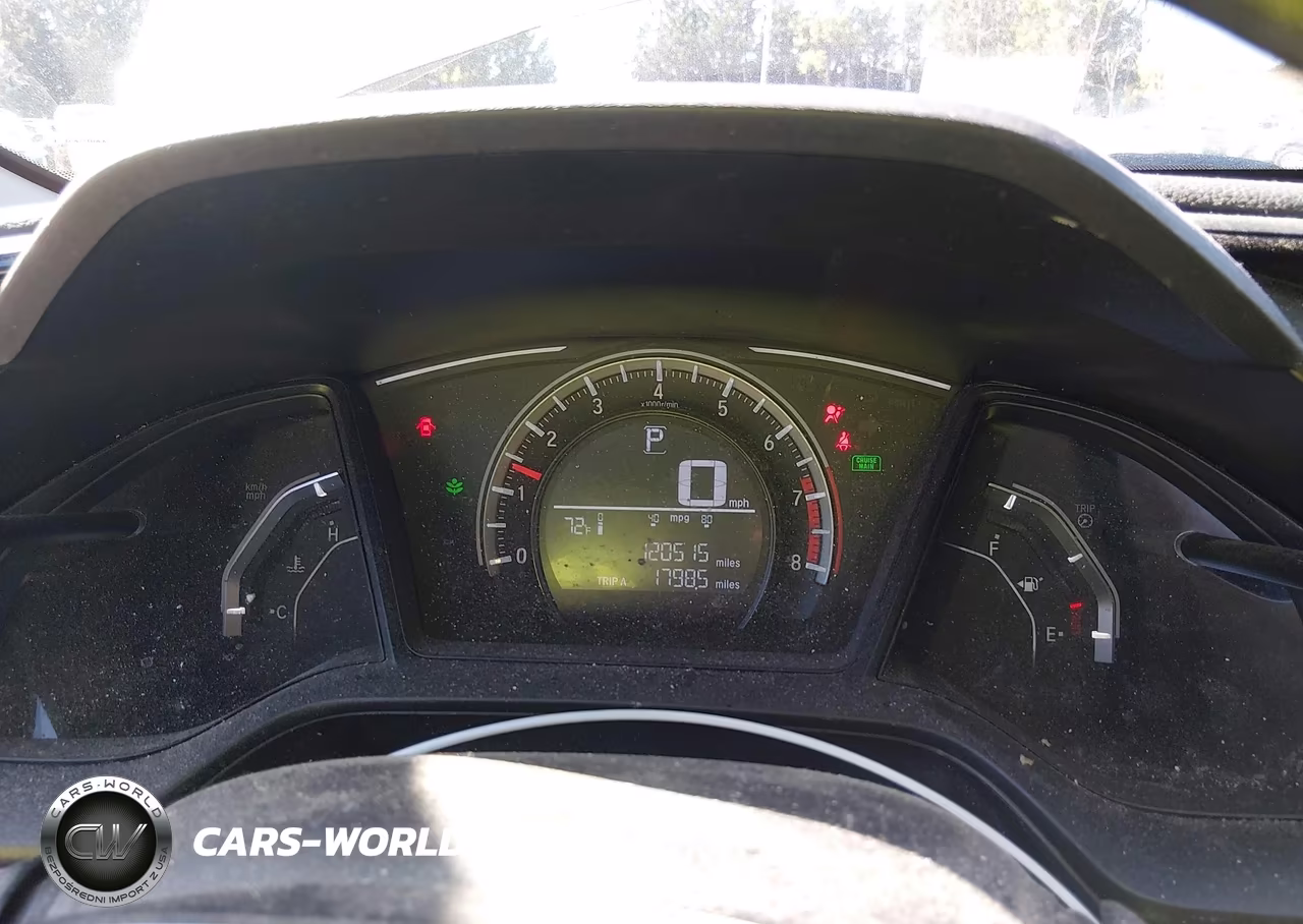 2018 Honda Civic Lx VIN:19XFC2F50JE203835 - 7