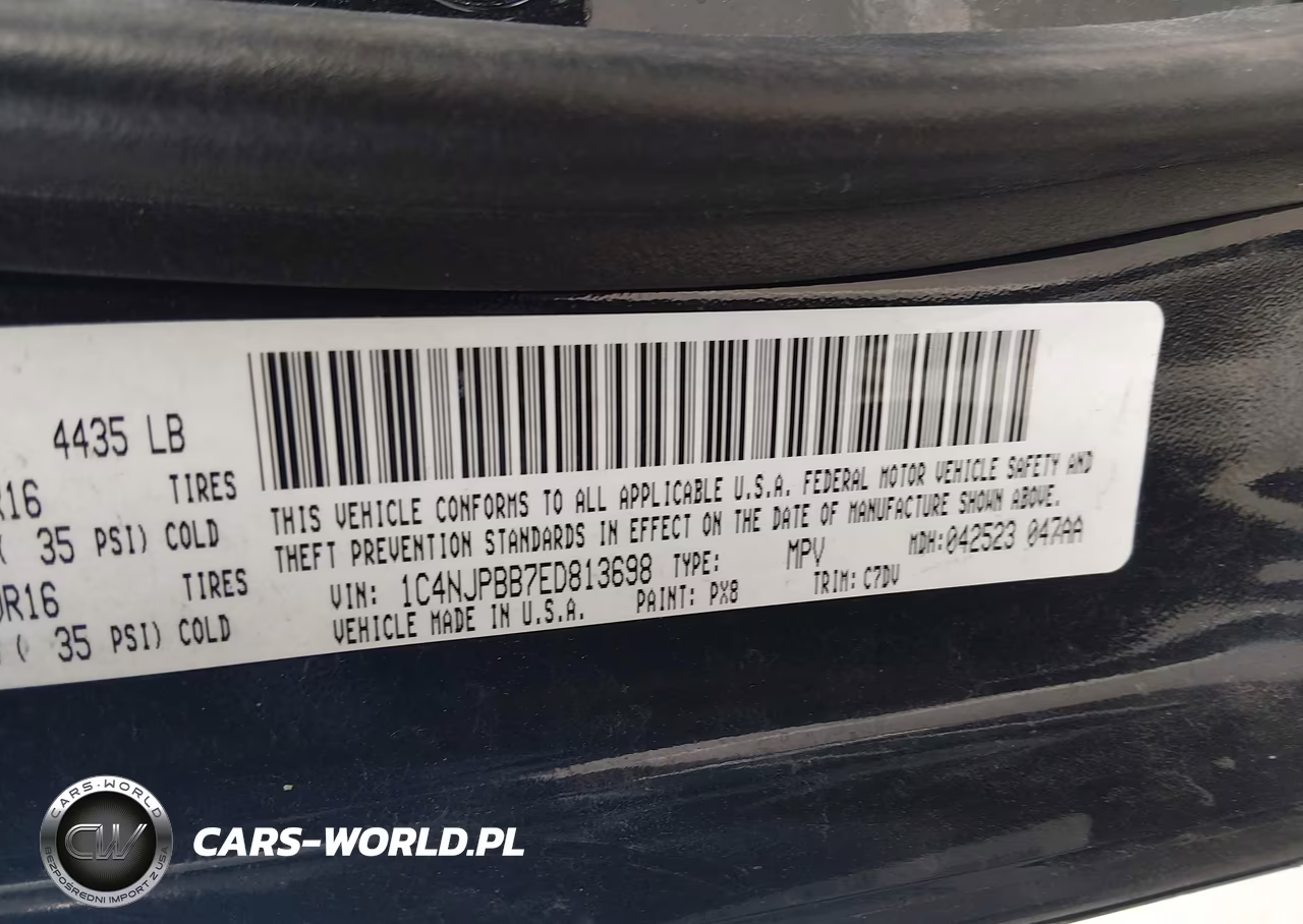 2014 Jeep Patriot Sport VIN:1C4NJPBB7ED813698 - 9