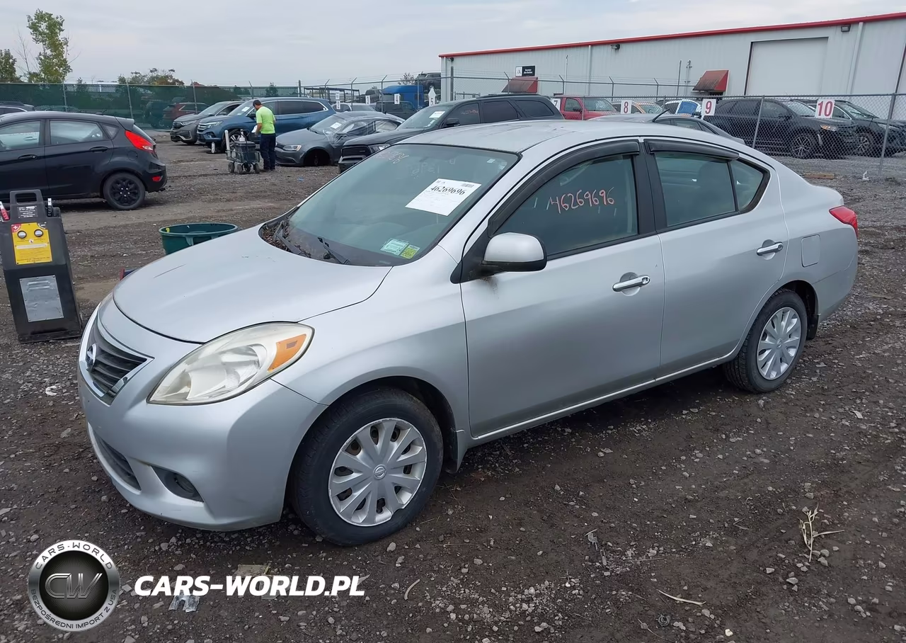2012 Nissan Versa 1.6 Sv VIN:3N1CN7AP5CL878942 - 2