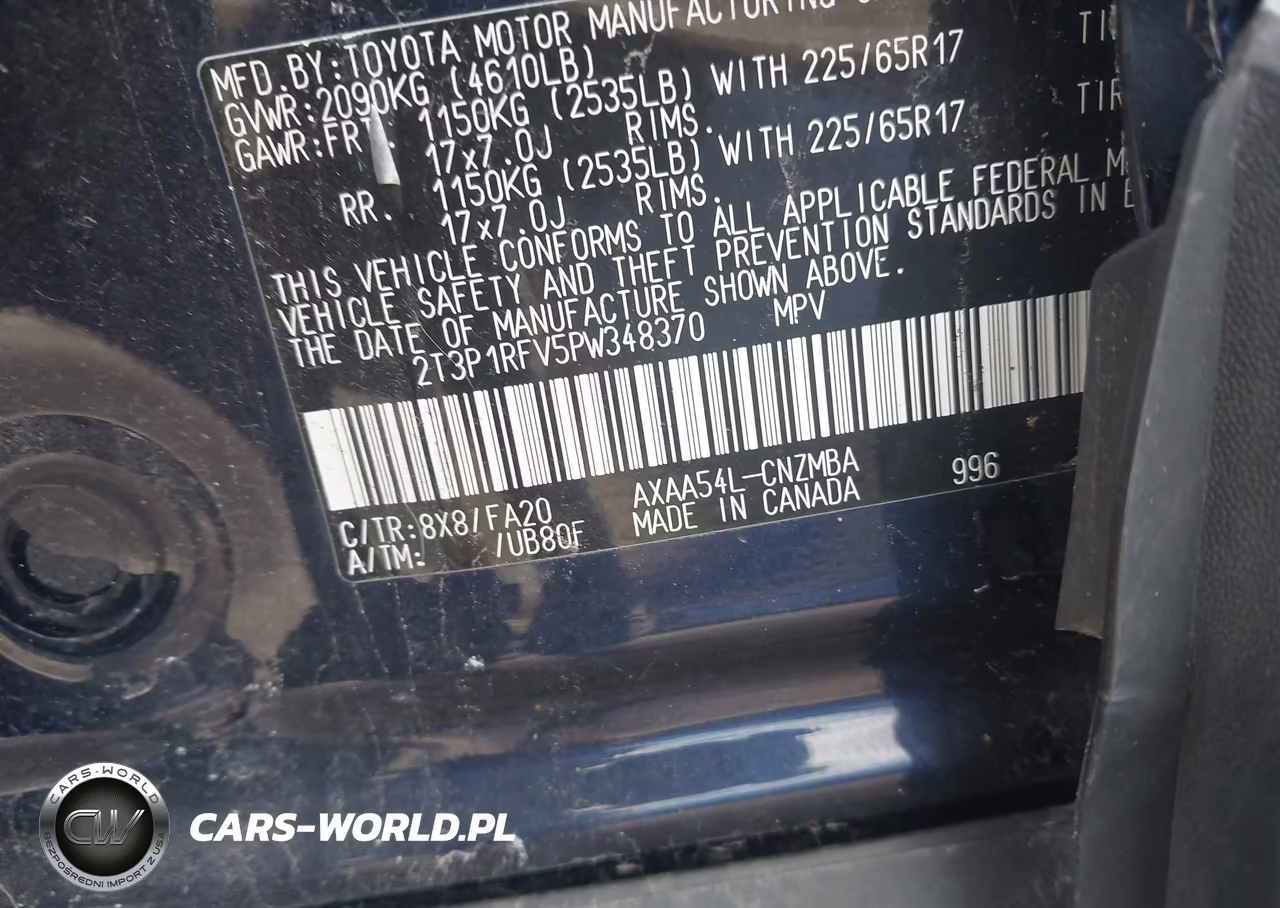 2023 Toyota Rav4 Xle VIN:2T3P1RFV5PW348370 - 9