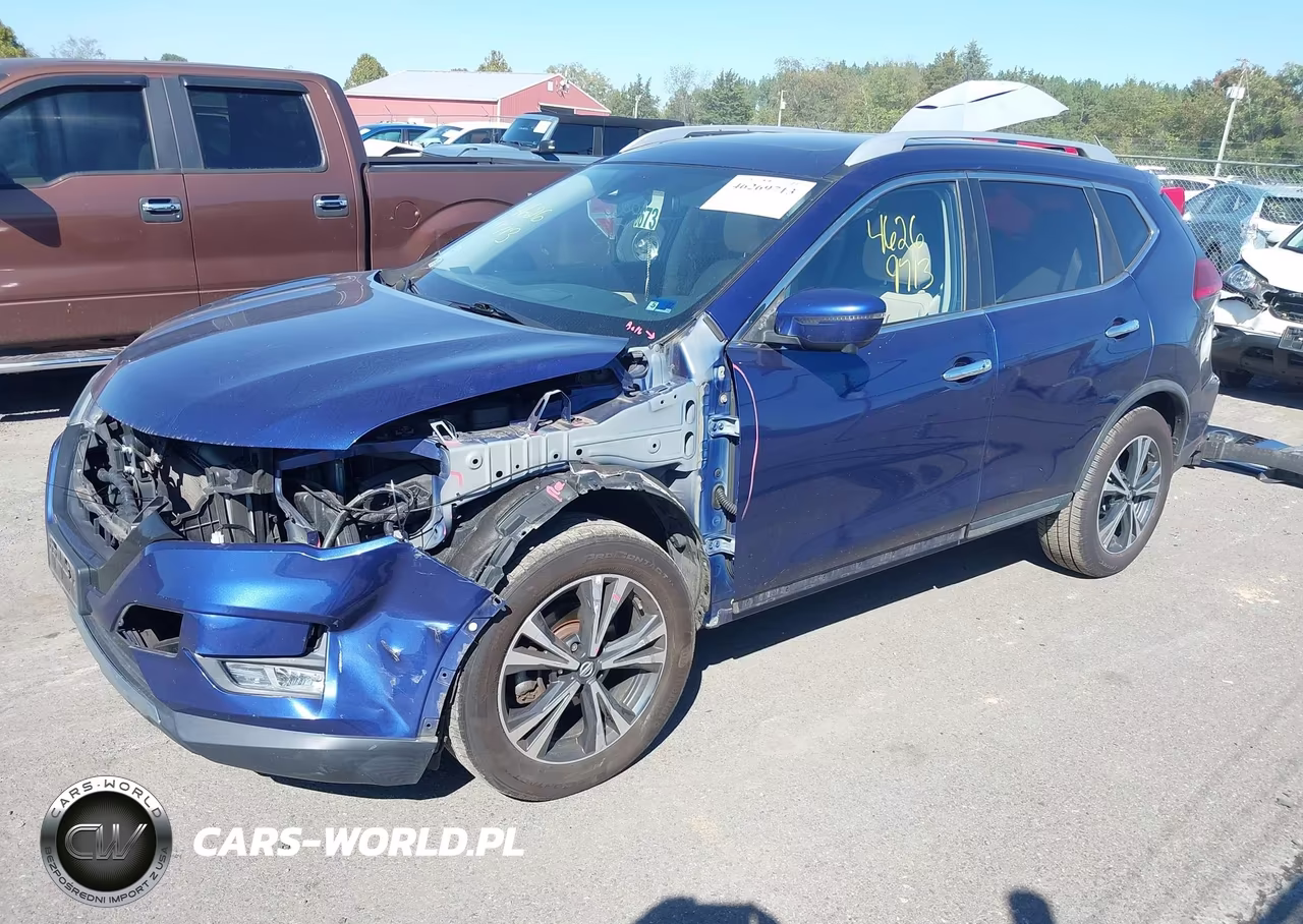 2017 Nissan Rogue Sl VIN:JN8AT2MT4HW147463 - 2