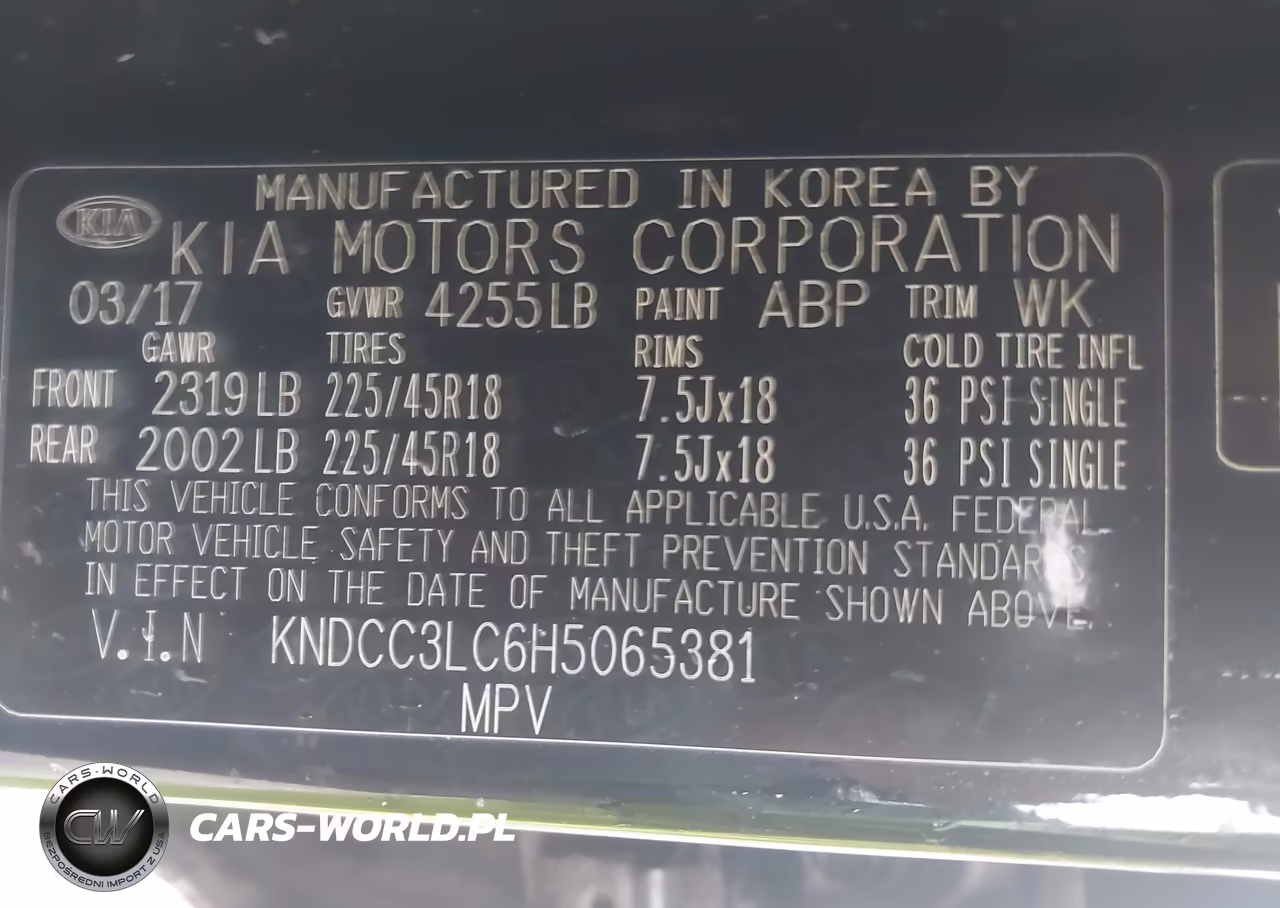 2017 Kia Niro Ex VIN:KNDCC3LC6H5065381 - 9