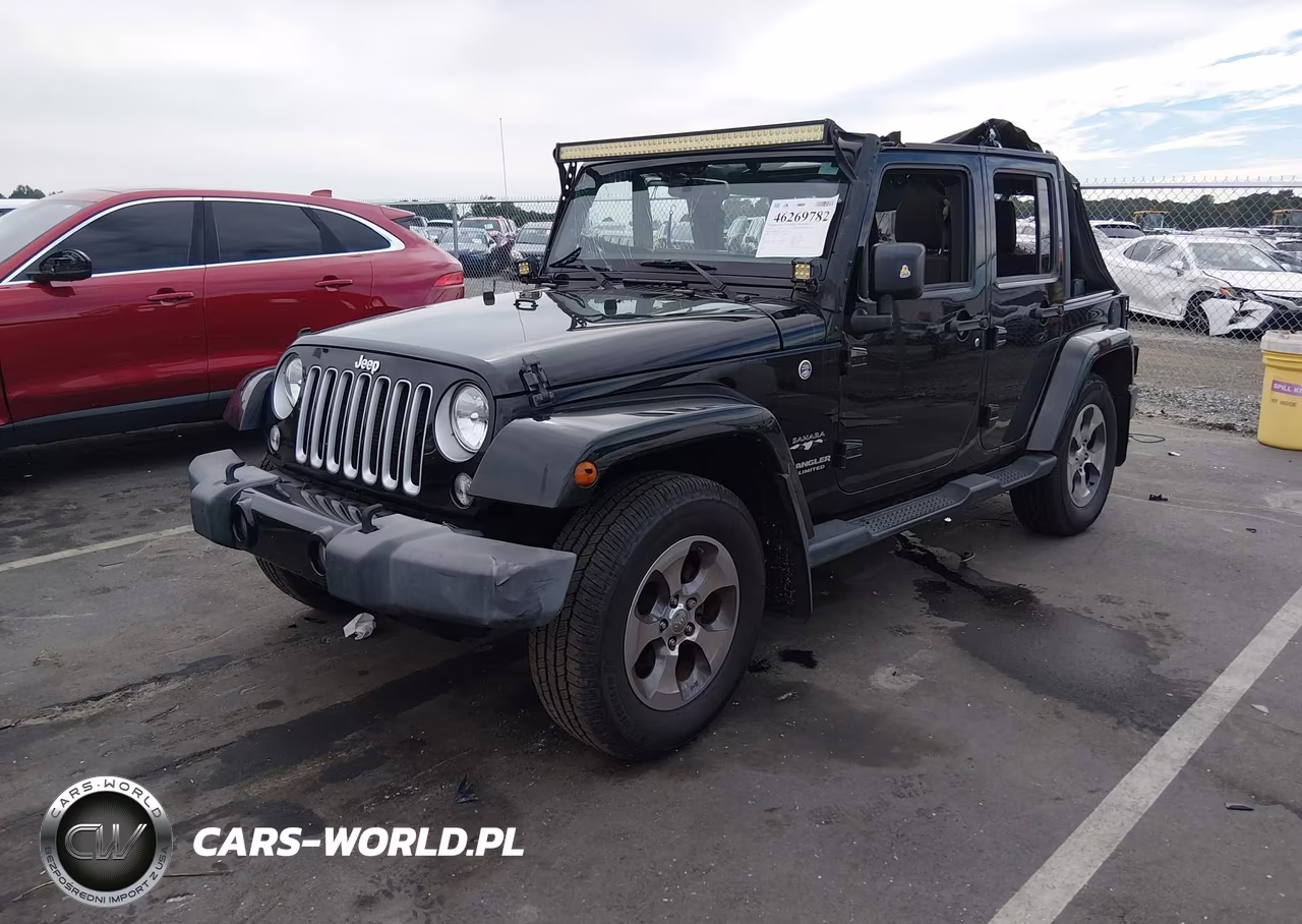 2016 Jeep Wrangler Unlimited Sahara VIN:1C4BJWEGXGL158658 - 2