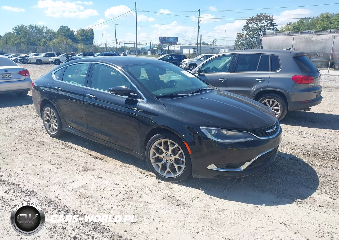 2015 Chrysler 200 C VIN:1C3CCCEG1FN592925 - 1