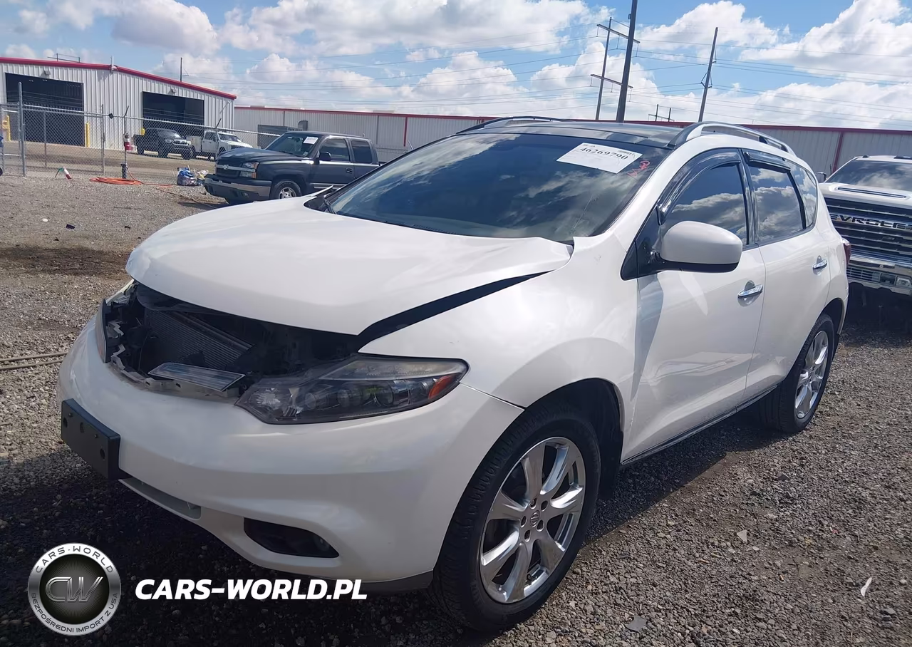 2012 Nissan Murano Le VIN:JN8AZ1MU2CW108106 - 2