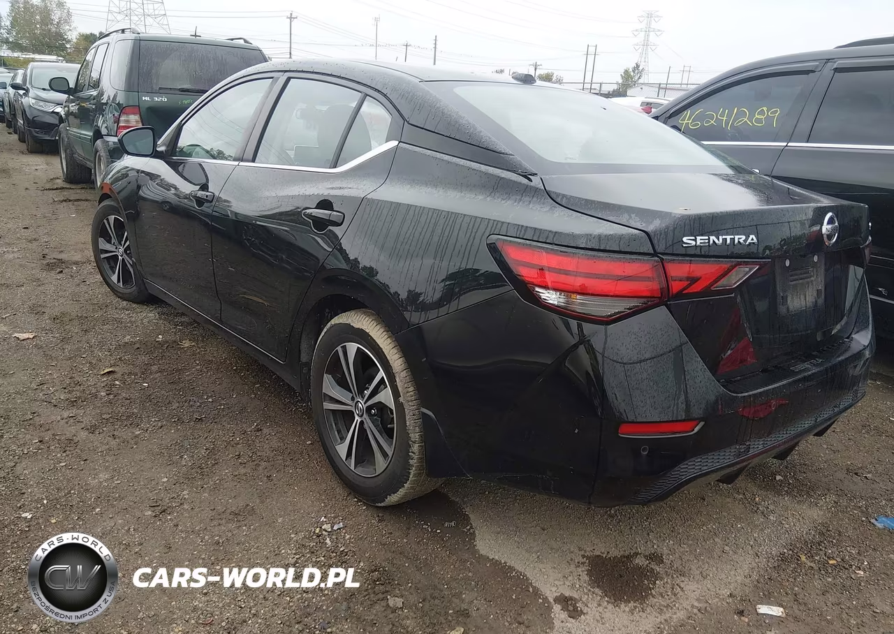 2021 Nissan Sentra Sv Xtronic Cvt VIN:3N1AB8CV4MY287569 - 3