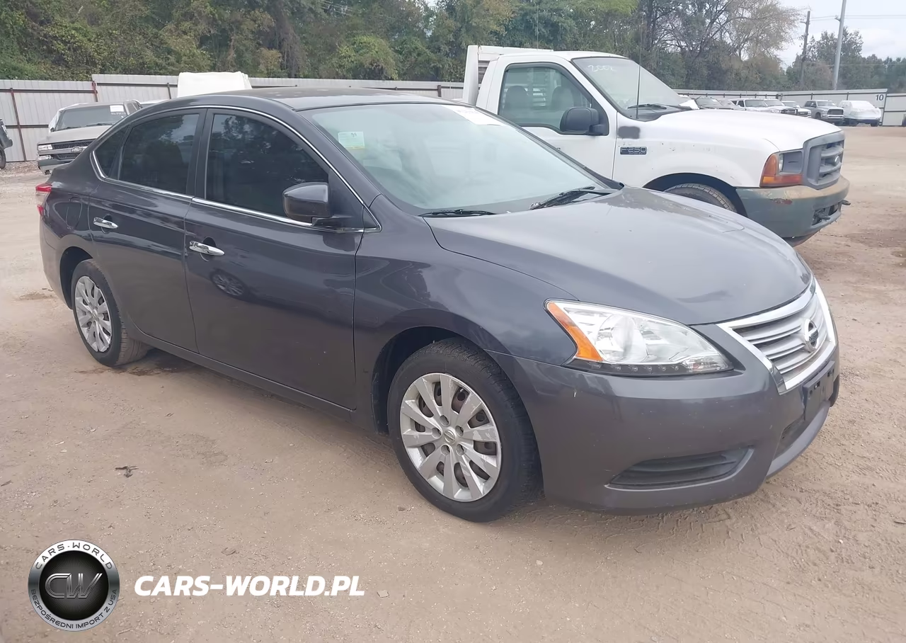 2013 Nissan Sentra Sv VIN:3N1AB7AP4DL561753 - 1