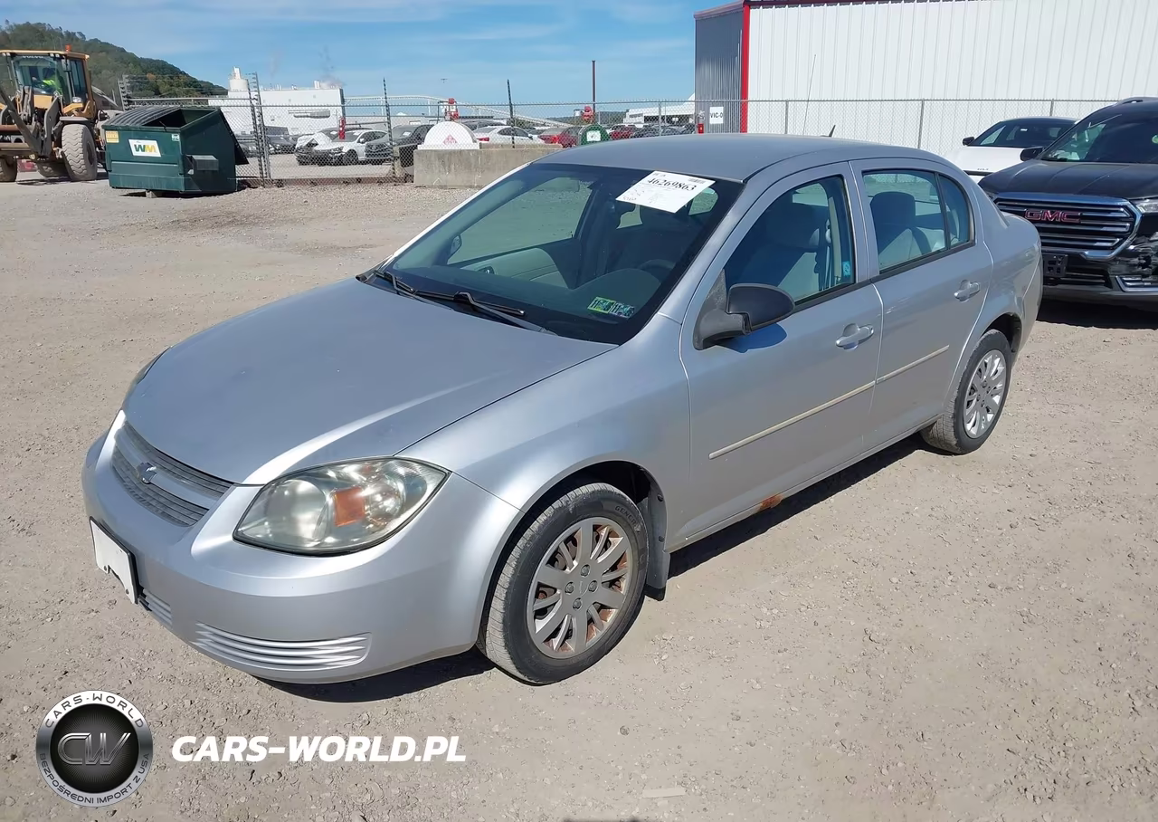 2010 Chevrolet Cobalt Ls VIN:1G1AB5F55A7243304 - 2