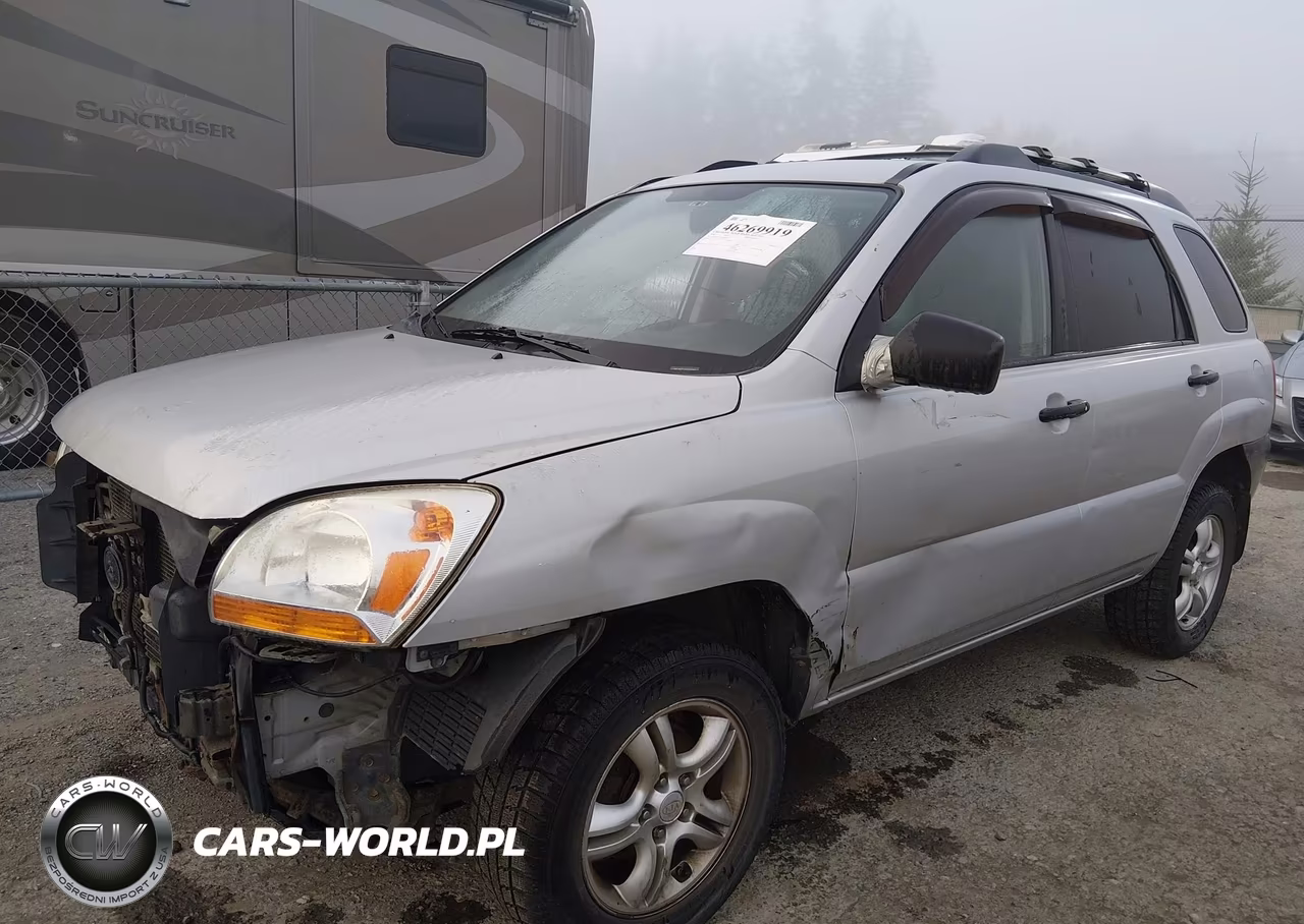 2008 Kia Sportage Lx V6 VIN:KNDJE723X87484901 - 2
