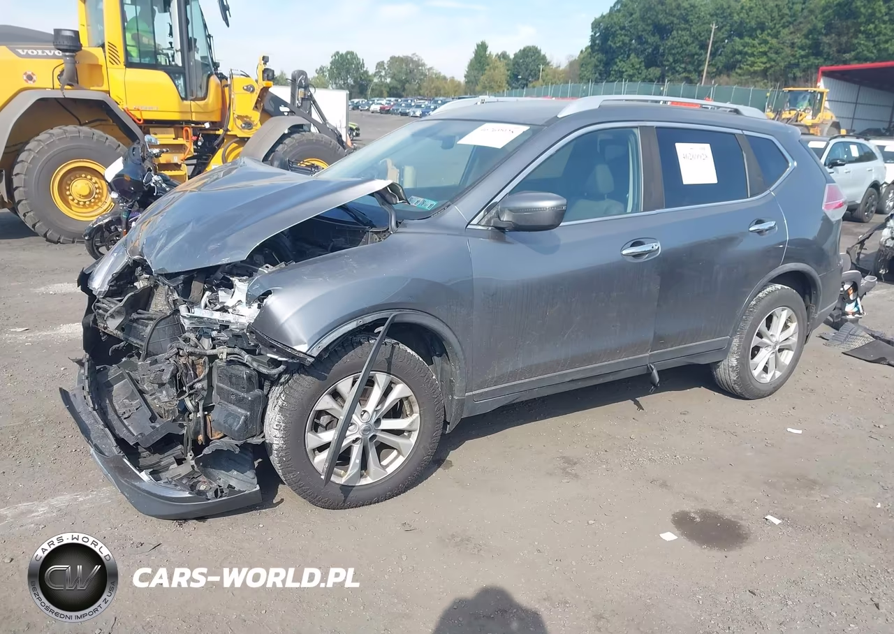 2016 Nissan Rogue Sv VIN:KNMAT2MV5GP667158 - 2