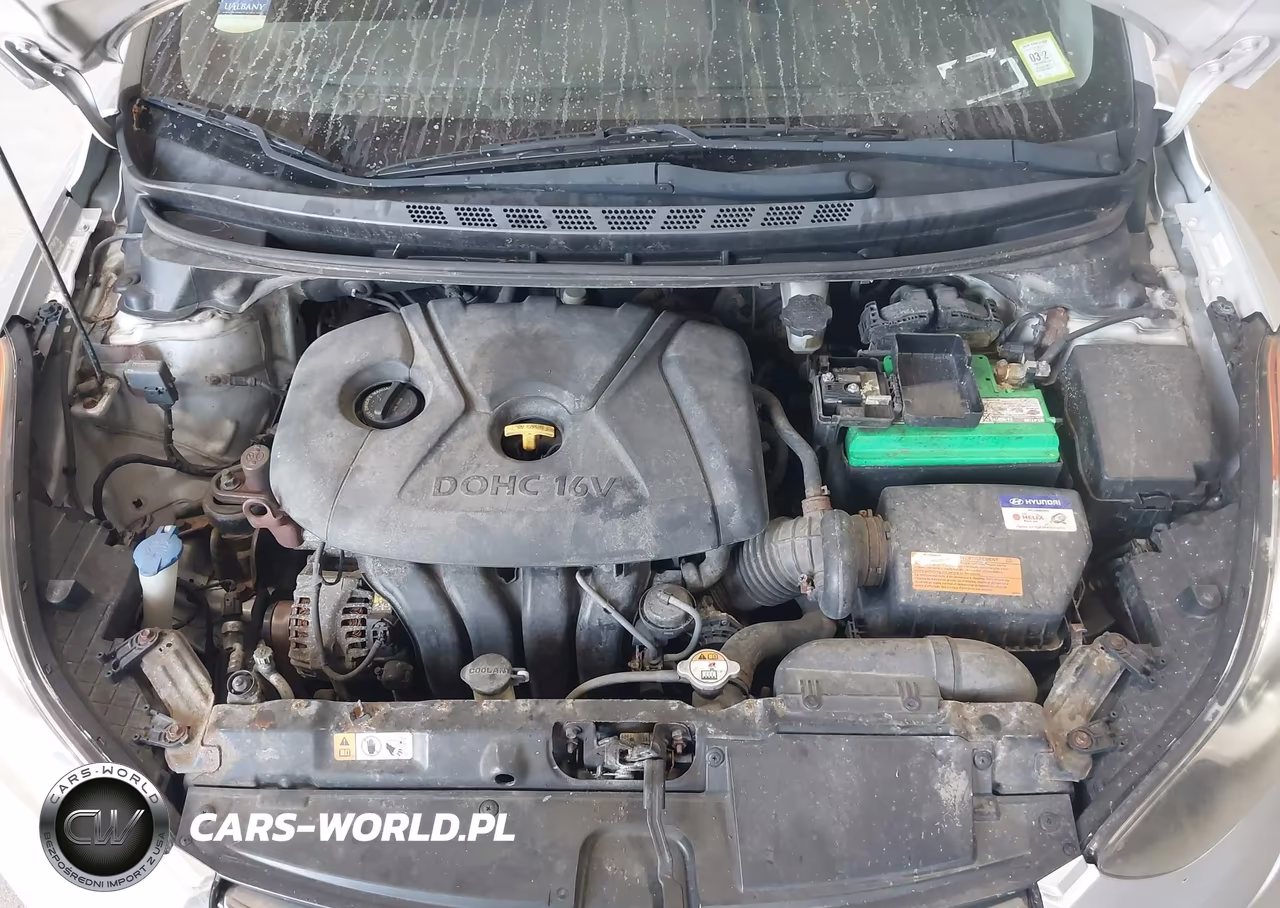 2013 Hyundai Elantra Limited VIN:KMHDH4AE5DU634961 - 10